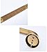 WHLMYH Safety Handrail,Copper Textured-Non-Slip Handrails Bathroom Armrests Shower Room The Elderly and Children Beauty Auxiliary Tools，Suitable for Stairwells, Corridors, Bathrooms, Hotels, Etc,Bra