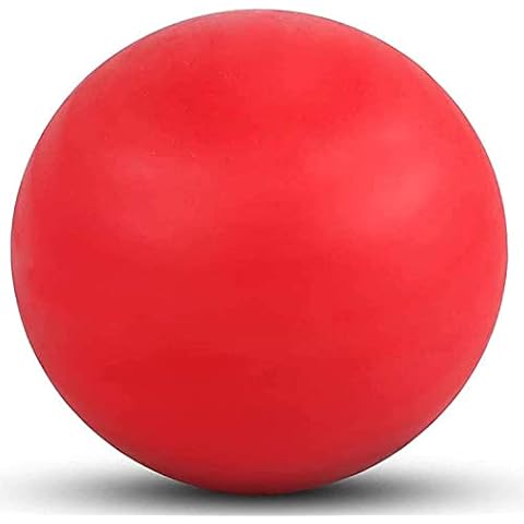 WOVTE Red Massage Lacrosse Ball for Muscle Relief Cover