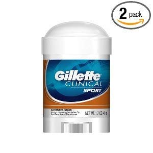 Gillette Clinical Soft Solid Antiperspirant Deodorant, Sport Triumph, 1.7 Ounce (Pack Of 3) #TOP2