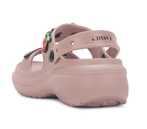 Image of CASSIEY Women Fashionable Comfortable Lightweight Slingback Clogs Sandals, Outdoor EVA Clogs