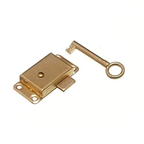 Get Cheap Price Bulk Hardware BH02168 Wardrobe/Cupboard Lock and Key, 2-1/2", Gold Tone