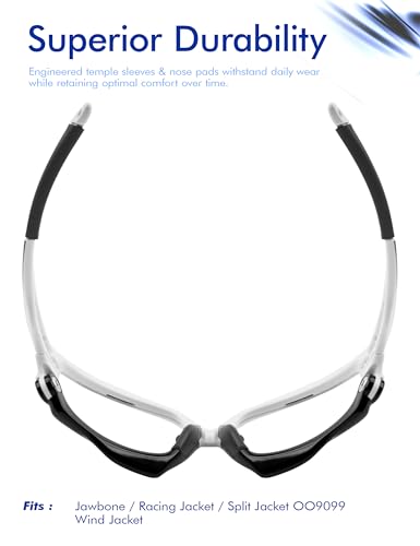 Image of SAUCER Replacement Earsocks Temple Sleeve for Oakley Jawbone Racing Jacket Sunglass
