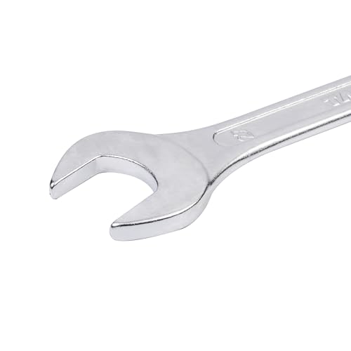 Image of Tata Agrico Ring Spanner (24 x 27) mm Matte Finish Chrome Vanadium Steel Shallow Offset Ring Spanner Set Anti-Slip & Anti-Corrosion