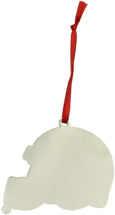 Ohio State Buckeyes 2024 CFP National Champions Football Helmet Metal Ornament - Image 4