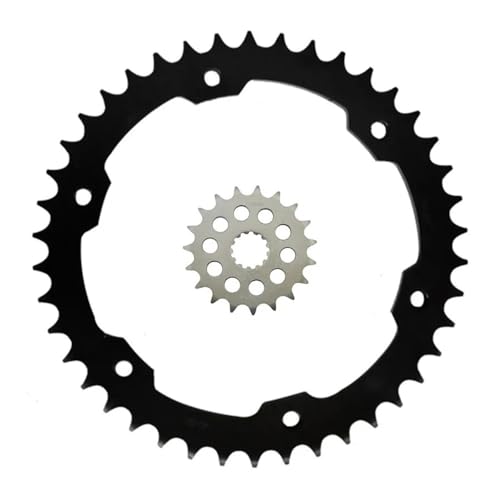 Pignons 18 45 dents Tiger Sport 1050 pour réparer une usure de chaîne