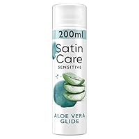 Satin Care Intimpflege Rasiergel Damen, Gel Aloe Vera, Geschenk für Frauen — 200ml