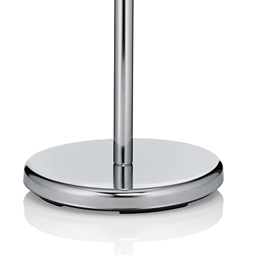 kela towel rail upright 88cm, towel rail with 2 towel rails, KEN, metal chrome-plated, shiny, Glossy Silver, 88 cm - Image 4