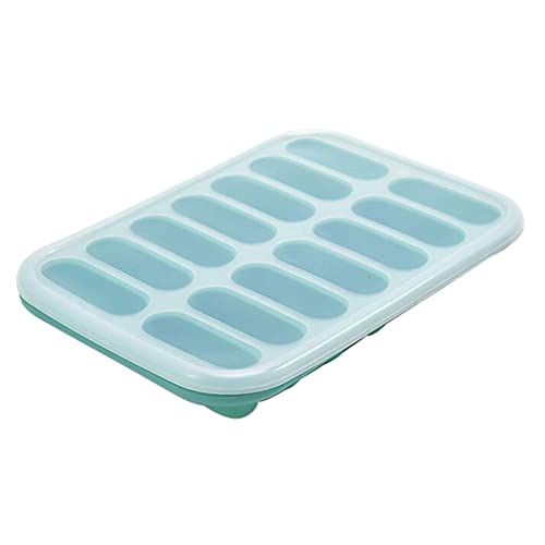 Cubetera de silicona con tapa removible, 2 piezas miniatura 5