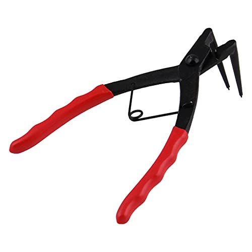 hokojix Long Nose Pliers 90 Degree Right Angle Retaining Ring Pliers Internal Snap Ring 90 Degree Motorcycle Accessories