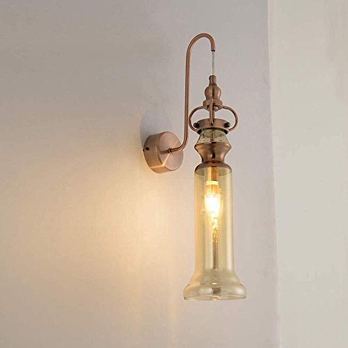 Preisvergleich Produktbild Angeführt Glasrohr Hoist Wandleuchte Wandleuchte Licht Postmodern Kreative Mode Wandleuchte E14 Metallhaltig Wandleuchten Hotelzimmer-Designer-Wohnzimmer-Wand-... (Color : Silber)