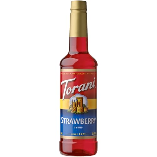 Torani Syrup, Strawberry, 25.4 Fl Oz Bottles (Pack of 1) - image 1