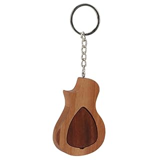 Ensemble de médiators en bois, étui en bois de style rétro pour cadeaux d’instruments pour boîte de rangement - Les Beatles, Paul McCartney, John Lennon, RIngo Starr, George Harrison