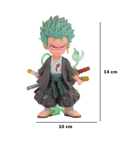 Image of Daiyamondo Premium Anime Action Figure- Unlease The Power of Highly Detailed Collectible with Dynamic Pose (Small Angry Zoro)
