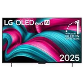 LG OLED42C57 OLED evo Smart TV 42 Inch / 106 cm Flat Screen 4K UHD Resolution AI Technology 2025 Model