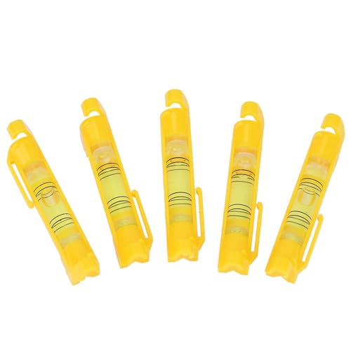 Vikye 5 piezas Mini Cuerda Nivel de Burbujas Línea Colgante para Albañilería, Plomería, Alicatado, Nivelador de Cuerda Alto para Marco de Cuadro miniatura 4