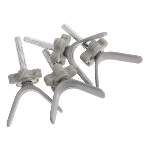 Abaodam 4 Tornillos Y Pernos para Puertas De Bebé, Accesorios para Puertas De Escalera Seguras para Interiores, Resistentes, para Seguridad De Mascotas Y Niños.