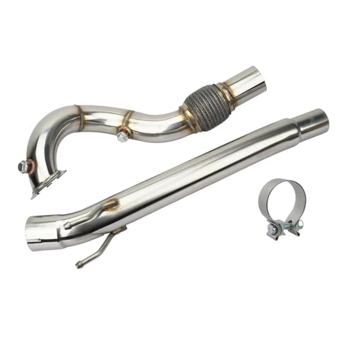 Silencieux pour A3 8V 1.4 TFSI tube d'échappement 2.5 pouces
