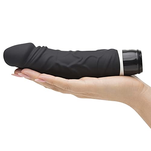 Lovehoney Black Girthy Realistic Dildo Vibrator - 6.5 Inch - Image 5