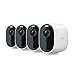 Produktbild Arlo Essential Spotlight WLAN Überwachungskamera aussen, kabellos, 1080p, Farbnachtsicht, Bewegungsmelder, 2-Wege Audio, kein Hub benötigt, mit 90-tägigem Arlo Secure Plan Testzeitraum, VMC2430