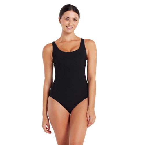 Maillot de bain Scoopback 34 Zoggs pour femme noir