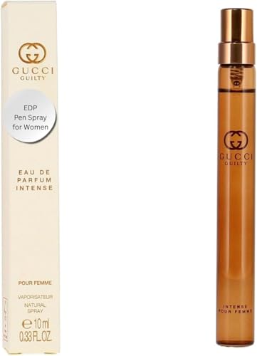 Lista de Gucci Guilty Dama , tabla con los diez mejores. 42 Gucci Guilty Pour Femme Intense Eau de Parfum Travel Spray for Women, 0.33 Ounce/10 ml