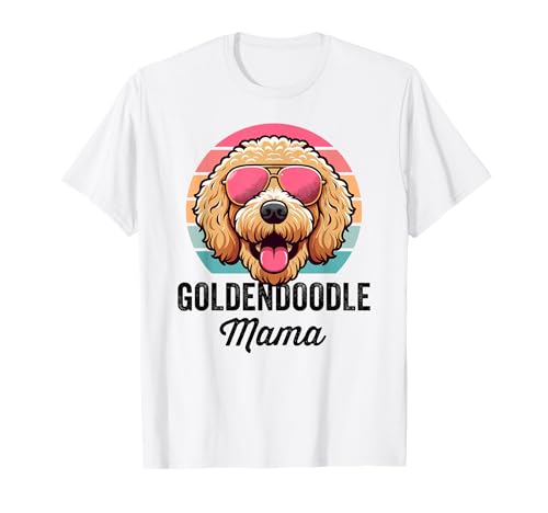 Doodle Mom de un perro Golden Doodle, linda mamá Goldendoodle Camiseta