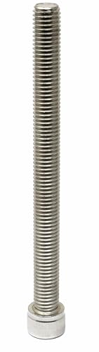 Image of iexcell 2 Pcs M12 x 140mm Thread Pitch 1.75 mm Stainless Steel 304 Hex Socket Head Cap Screws Bolts Kit