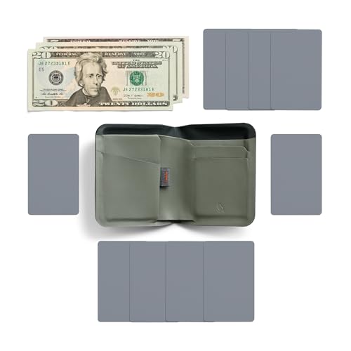 Image of Bellroy Apex Note Sleeve - (Molded leather billfold wallet, RFID protected) - Everglade