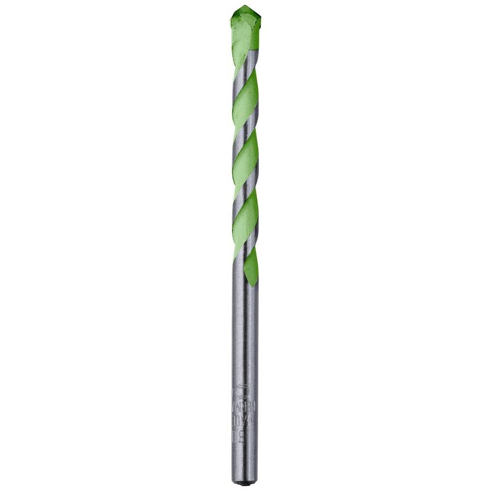 kwb 4952630 - Broca para granito (metal duro, 3 mm, longitud total: 70 mm, vástago cilíndrico)