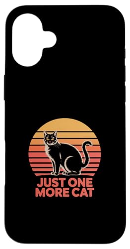 Just One More Cat �X�}�z�P�[�X iPhone 16 Plus �p