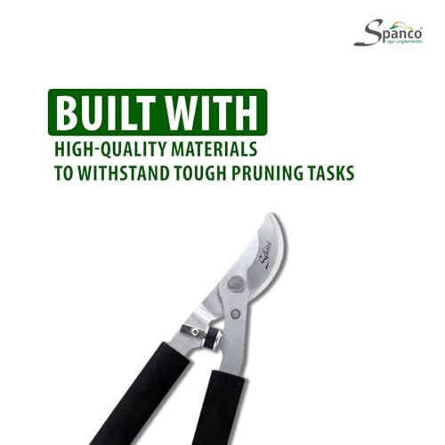 Image of Spanco By-pass Lopping Shear: Effortlessly Trim Thick Branches, Precision Pruning, Comfort Grip Handles for Enhanced Control - Perfect for Agriculture, Gardening, and Landscaping