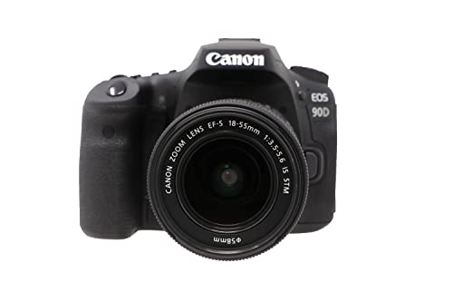 Cámara DSLR Canon EOS 90D con lente 18-55mm STM miniatura 2