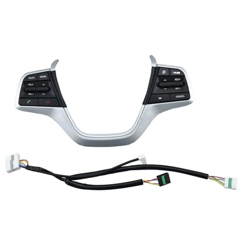 Bouton-Poussoir de Commande au Volant réactif pour contrôler la musique sur Hyundai Solaris 1.6