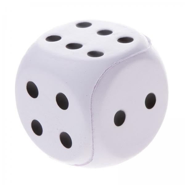 Toy 5x4cm Dot Dices Kids Educational Toys 6 Sided for Home Playing Games White Game Pieces, Parts-image-13