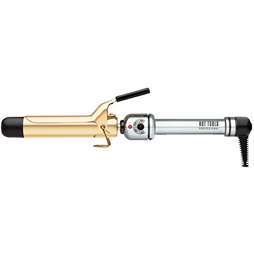 Hot Tools Professional 24K Gold Precious Metals Silver 1 ¼" Salon Curling Iron/Wand