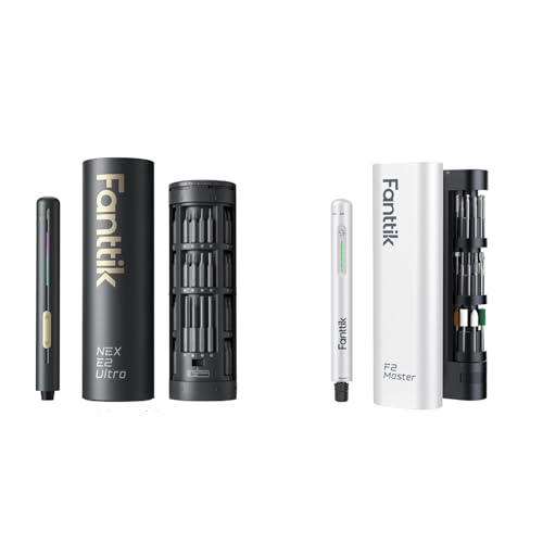 Fanttik E2 Ultra 3.7V Mini Electric Screwdriver & Fanttik F2 Master Mini Cordless Rotary Tool Kit 4V