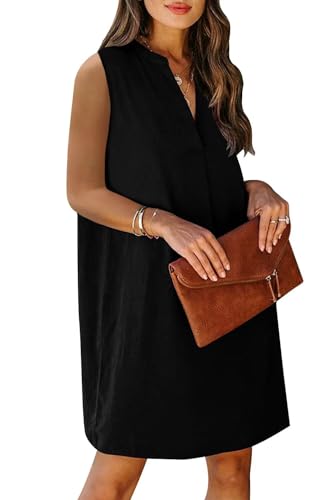 QACOHU 2025 Summer Dresses for Women Sleeveless Beach Floral Tshirt Sundress Casual Tank Dress S-2XL3