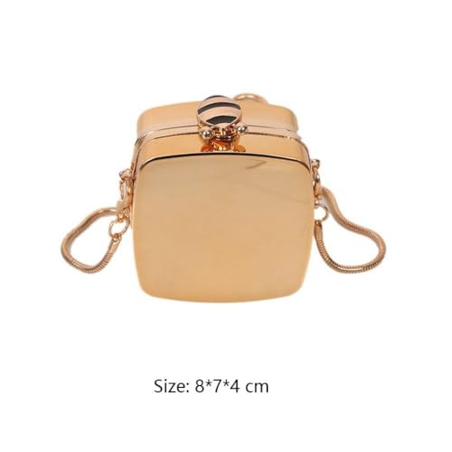 Single Shoulder Solid Color Underarm Handbag Bright Surface2