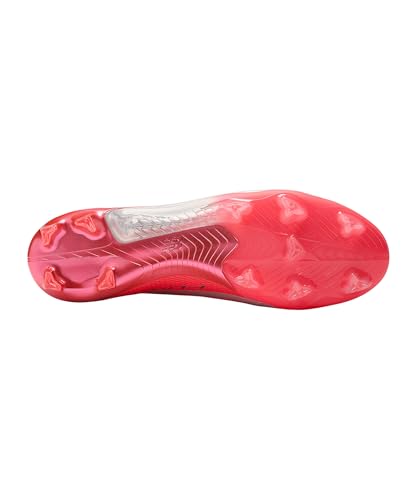 New Balance New Balance Men's Furon Elite FG V8 Soccer Shoe (Energy Red with NB Navy and Light Cyclone, 10.0 Wide)