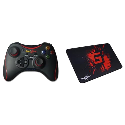 Image of Redgear Pro Wireless Gamepad with 2.4GHz Wireless Technology, Integrated Dual Intensity Motor, Illum