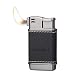 Honest Tobacco Pipe Lighter - Genuine Leather Soft Flame Refillable Butane Lighters for Men