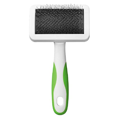 Image of Andis Slicker Brush for Dogs and Cats Professional Grooming Brush for Removing Loose Hair, Mats, Tangles and Undercoat