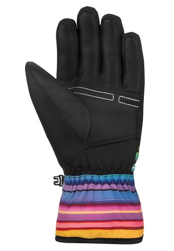 Reusch Alan Junior warme, Winddichte und atmungsaktive Winterhandschuhe Fingerhandschuhe Skihandschuhe Schneehandschuhe für Kinder Kids Jugendliche Mädchen und Jungen für eine perfekte Passform