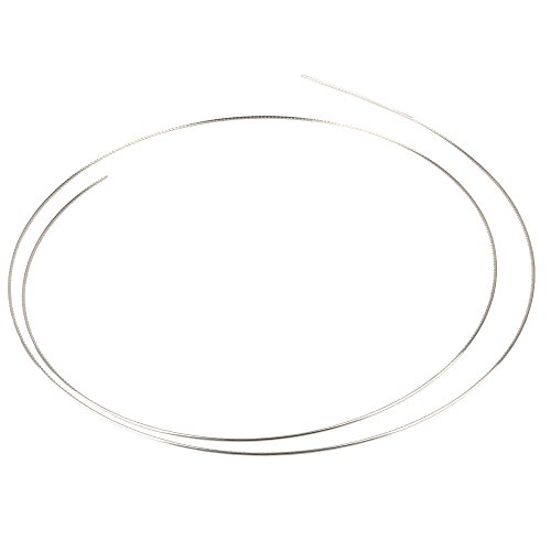 yibuy Largeur 2,7 mm pour guitare Guitare Cupronickel Argent pour Guitare Électrique Cover