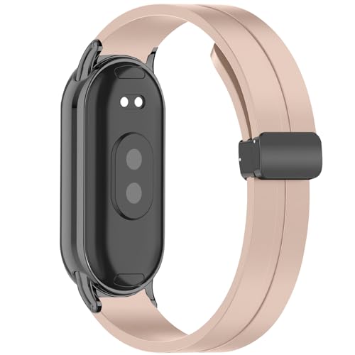 [RoSoki] �o���h Xiaomi Smart Band 10/9/8 / Xiaomi Mi Band 10/9/8 �Ή� �V���R���� �o���h �X�|�[�c�X�g �����x���g �ւ��X�g���b�v ���C�t�� �����ȒP ���߉\ �_�炩�� ���ɗD���� �r���v�X�g��
