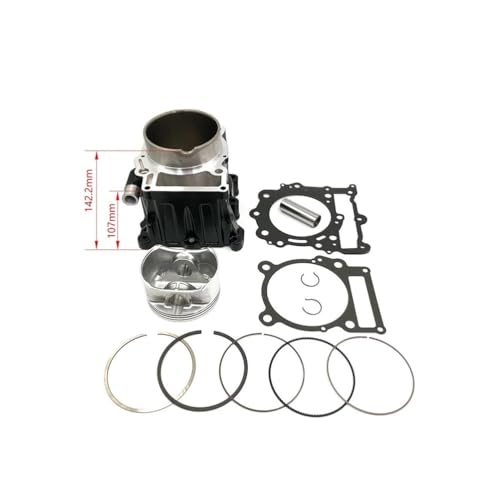 Kit piston cylindre 100mm 650cc contre perte compression F650CS - 3