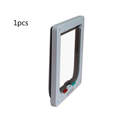 Preisvergleich Produktbild Mouchao Haustier Katzenzubehör Haustiertür Katzentür Katzenzubehör Welpentür Haustierzubehör weiß S