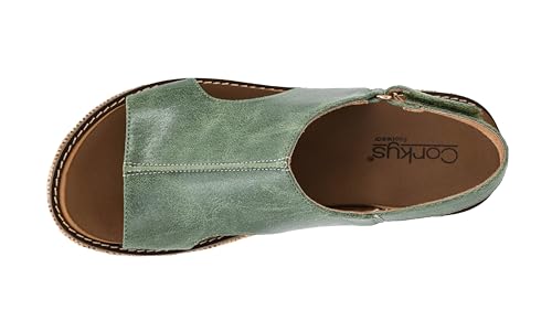 Image of Corkys Footwear Volta Wedge - Chic Elegance Meets All-Year Comfort with a 2-Inch Cork Heel and Marshmallow Insole for Stylish Everyday Wear and All-Day Comfort