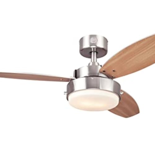 Image of Westinghouse 7221600 Alloy LED Ceiling Fan with Light, 42-Inch, White