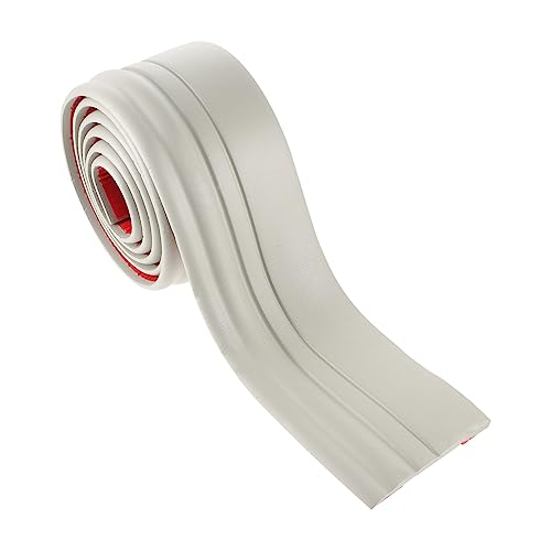 YARNOW 1 Rollo Zócalo Autoadhesivo Moldura De Zócalo Pegar En Moldura De Decoración De Acento Rodapié De Techo Pelar y Pegar Pisos Baldosas De Cerámica Línea De Pie Número
